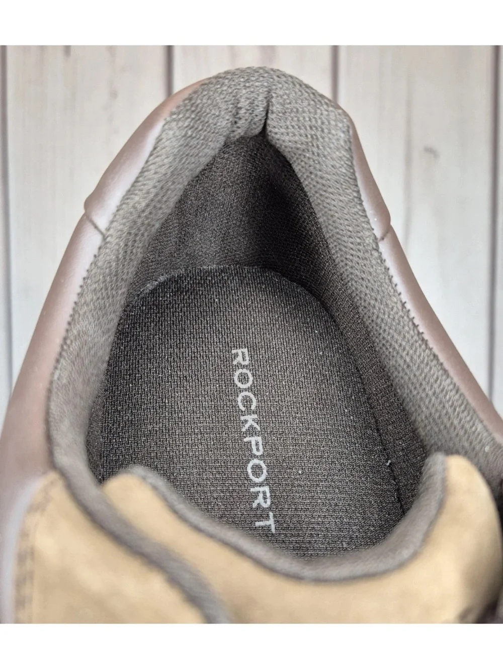 Rockport Eureka Men's Size 11.5 XW Extra Wide Nubuck Leather Walking Shoes